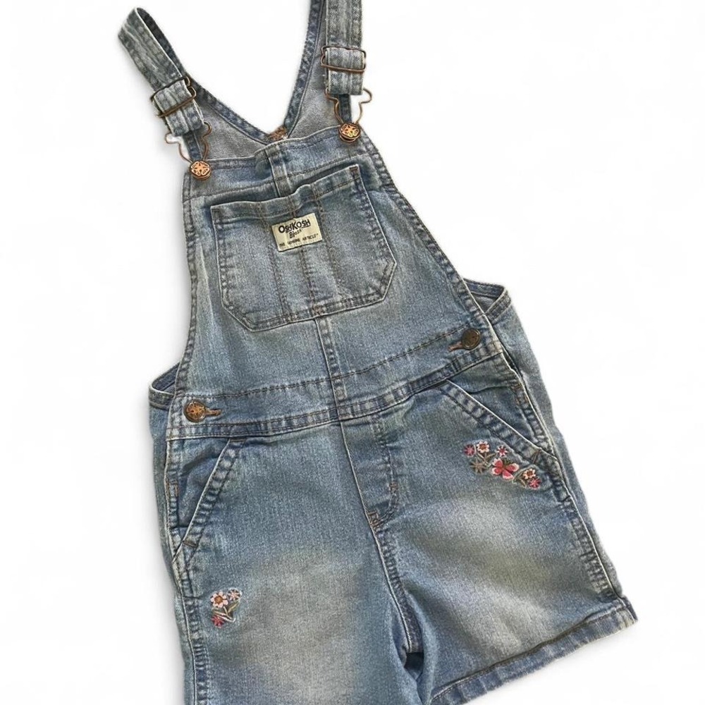 Early 2000s Osh Kosh B'Gosh embroidered overalls 5T